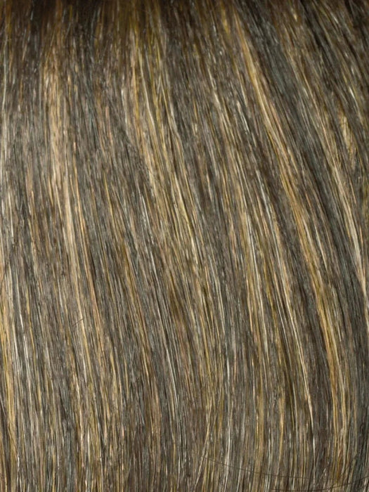 CHOCOLATE CARAMEL | Medium Brown with Soft Red and Blonde highlights