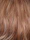 CINNAMON FROST R | Warm, medium coppery-brown base with white-blond highlights. The medium brown root color adds a realistic vibe.   