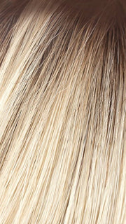 CHAMPAGNE R | Rooted Dark with Platinum Blonde