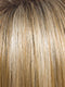 CREAMY TOFFEE R | Rooted Dark with Light Platinum Blonde and Light Honey Blonde evenly blended