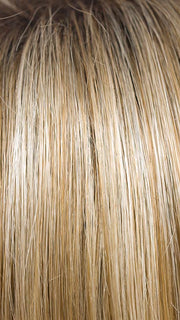 CREAMY-TOFFEE-R | Light Platinum Blonde and Light Honey Blonde evenly blended