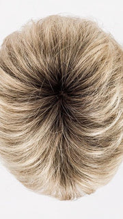 SANDY BLONDE ROOTED | Medium Blonde and Light Neutral Blonde with Medium Ash Blonde Blend and Shaded Roots
