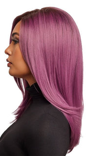 The lace front gives you a more natural looking hairline