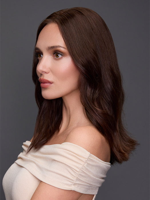 Wider base enhances coverage at the top and part