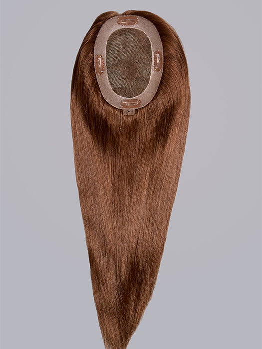 Designed with four low-profile 1 1/8” clips, the easiPart Medium can be worn straight out of the box or easily customized. The wider polyurethane perimeter allows clips to be removed for use with tape or adhesive.