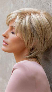 Femme & Flirty by Gabor in GL16-27SS SS BUTTERED BISCUIT | Caramel brown base blends into multi-dimensional tones of light brown and wheaty blonde.
