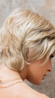 Femme & Flirty by Gabor in GL16-27SS SS BUTTERED BISCUIT | Caramel brown base blends into multi-dimensional tones of light brown and wheaty blonde.