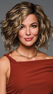 BEAMING BEAUTY by Gabor in GF11-25SS HONEY PECAN | Chestnut Brown base blends into multi-dimensional tones of Brown and Golden Blonde FB MAIN IMAGE