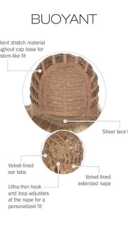 CAP CONSTRUCTION | WEFTED | LACE FRONT 