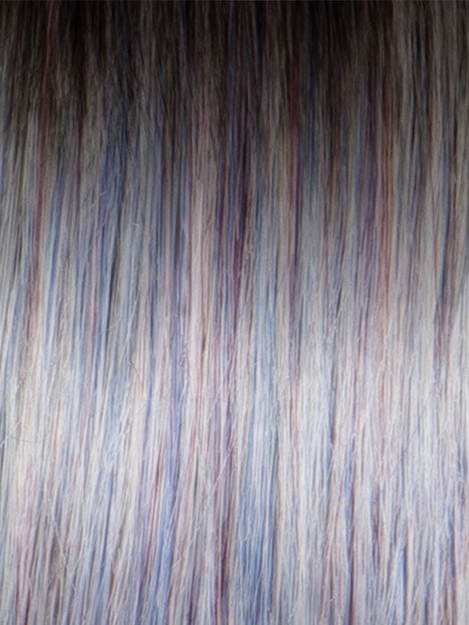  GF39-61SS SS BLUE VIOLET | Blue Violet mixed with Silver Gray shaded with Dark Brown