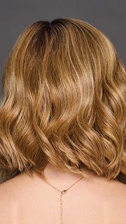 GF14-22SS WHEAT | Dark Blonde Evenly Blended with Platinum Blonde with Dark Roots