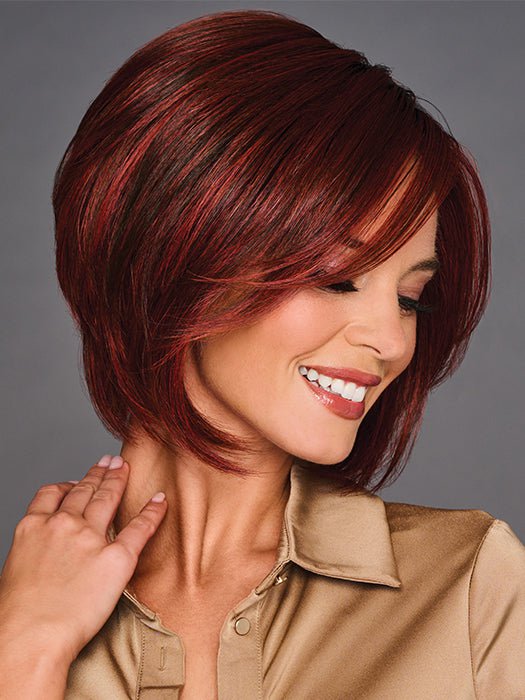 A softly structured bob that features a voluminous crown