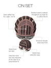 CAP CONSTRUCTION | WEFTED | EXTENDED NAPE