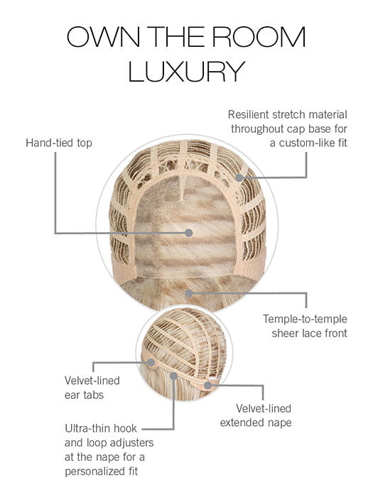 CAP CONSTRUCTION | HAND TIED TOP | WEFTED 