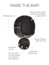 CAP CONSTRUCTION | MONO PART | WEFTED