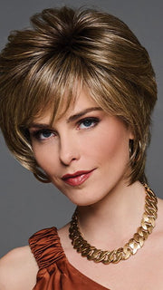 The shattered layers have razor cut edges to create a voluminous look