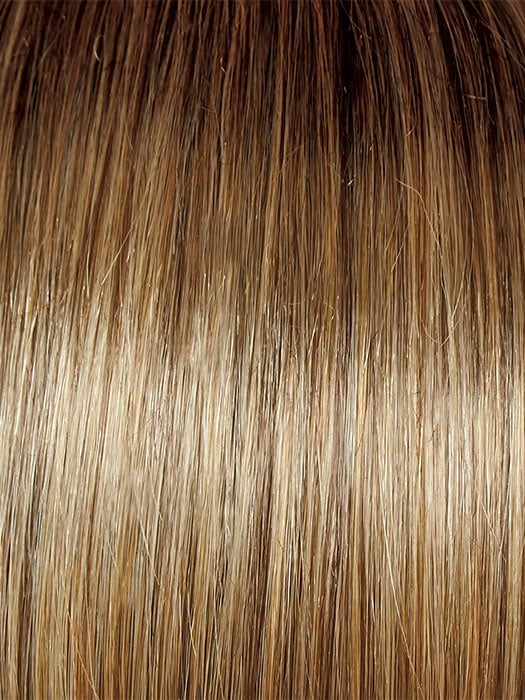 GL15-26SS BUTTERED TOAST | Chestnut Brown Base blends into multi-dimensional tones of Medium Brown and Golden Blonde.