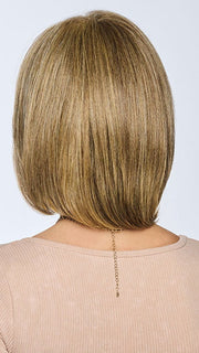 Model is wearing AMBITIOUSLY BEAUTIFUL in BROWN-BLONDE | Medium to Light Brown with salon highlights