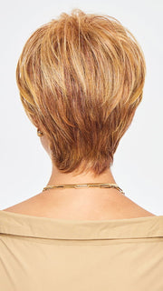 Model is wearing DEVOTION by GABOR in color LIGHT-RED | STRAWBERRY BLONDE and Pale Reddish Blonde
