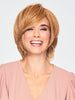 Model is wearing DISCRETION by GABOR in color LIGHT-RED | STRAWBERRY BLONDE and Pale Reddish Blonde
