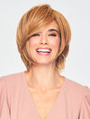 Model is wearing DISCRETION by GABOR in color LIGHT-RED | STRAWBERRY BLONDE and Pale Reddish Blonde

