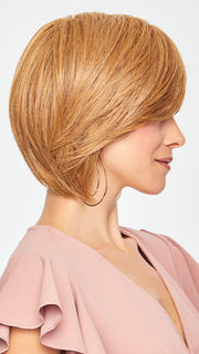 Model is wearing DISCRETION by GABOR in color LIGHT-RED | STRAWBERRY BLONDE and Pale Reddish Blonde