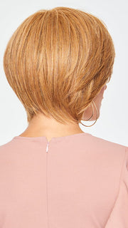 Model is wearing DISCRETION by GABOR in color LIGHT-RED | STRAWBERRY BLONDE and Pale Reddish Blonde