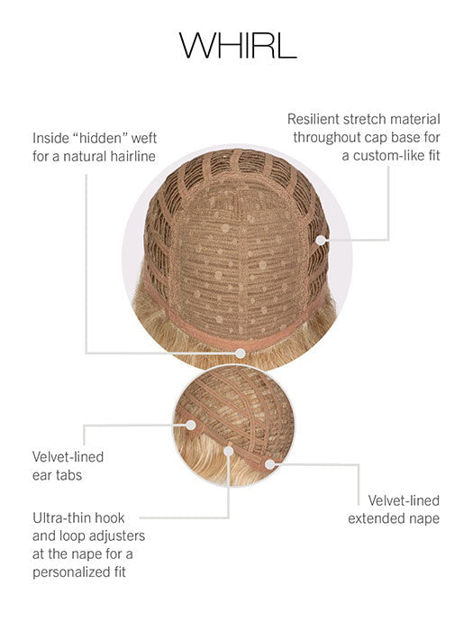 CAP CONSTRUCTION | HIDDEN WEFT FRONT