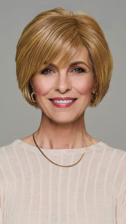 Model is wearing WHIRL in MEDIUM-BLONDE | Chestnut Brown