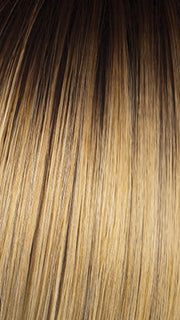 SS MEDIUM BLONDE | Medium Blonde with Warm Highlights & Dark Brown Roots