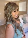 Katrina & Arlah Soriano @wearthehairsis wearing GAIA by BELLE TRESS in color BROWN SUGAR COOKIE R