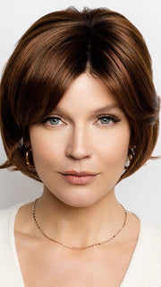 GLEEN by Amore in CHERRY-BROWN-R | Medium Rich Brown and Soft Reddish Brown Base with Medium Red Highlights FB MAIN IMAGE