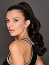 Model is wearing 21" Soft Curls Claw Clip