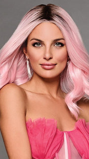 HOW PINK IT IS by Hairdo in PINK | A sweet Cherry Blossom shade with a dramatic Dark Root