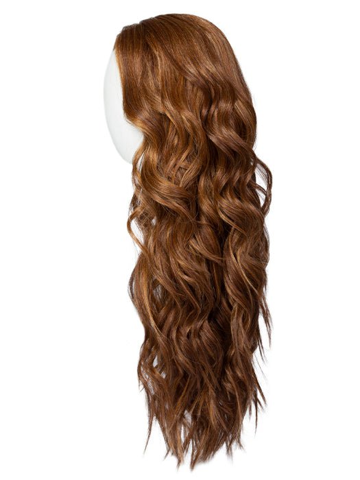 THRILL SEEKER by Hairdo in R3025S+ GLAZED CINNAMON | Medium Reddish Brown with Ginger Blonde highlights