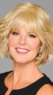 TOP BEACH WAVES by Raquel Welch in R14/88H GOLDEN WHEAT | Dark Blonde Evenly Blended with Pale Blonde Highlights