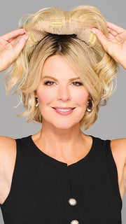 TOP BEACH WAVES by Raquel Welch in R14/88H GOLDEN WHEAT | Dark Blonde Evenly Blended with Pale Blonde Highlights