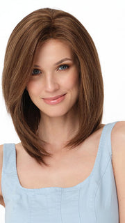 HANNAH by ENVY in color 10 MEDIUM BROWN | Medium Brown with natural highlights