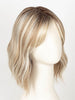 101/88/27S8 CATALINA BLONDE | Pale blonde with Pure White Natural Violet halo highlights, shaded medium brown 