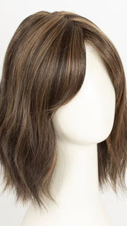 FS6/30/27 TOFFEE TRUFFLE | Brown, Medium Red-Gold, Medium Red-Gold Blonde Blend with Medium Red Gold Blonde Bold Highlights