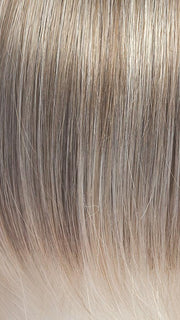 ICE-BLOND | Ashy Blonde Base with White Gold Tips with Highlights around face