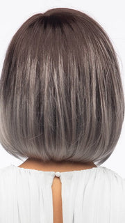 GRAYDIENT-STORM | Dark Brown Roots that Melt into Light Gray and Silver Tones Towards the Ends
