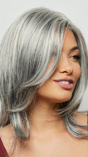 SALT & PEPPER | 50/50 Blend of Pale Steel Grey and Deep Dark Charcoal Grey