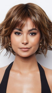 JOSS by Rene of Paris in MARBLE-BROWN | Medium Brown and Light Honey Brown 50/50 blend PPC MAIN IMAGE FB MAIN IMAGE