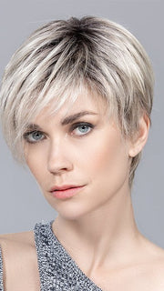 JUMP by Ellen Wille in PEARL BLONDE ROOTED 101.14.16 | Pearl Platinum, Medium Ash Blonde and Medium Blonde Blend with Shaded Roots