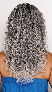 MC511SS POWDERED LICORICE | Dark Grey with Light Grey Highlights