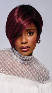 MC4/35SS SANGRIA | Dark Rooted Red with Fiery Red Highlights