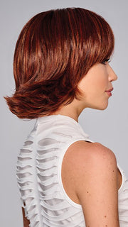 The temple to temple lace front gives you a realistic-looking hairline