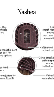 CAP CONSTRUCTION | MONO PART | WEFTED