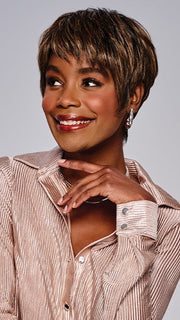 A bold short wig